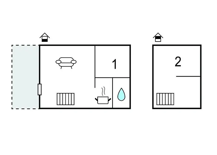 펜션 In With Sauna Hemmet